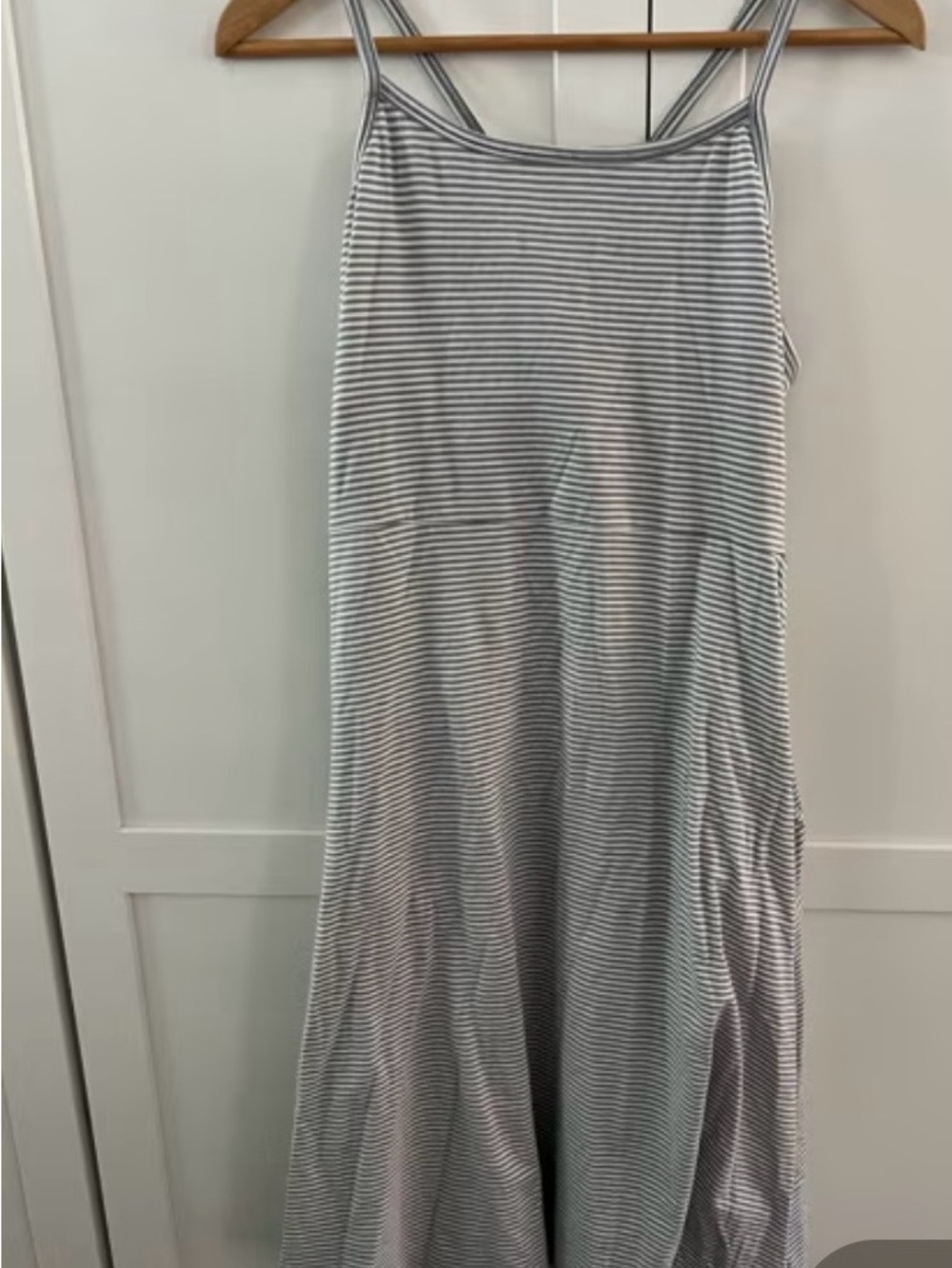 Pact Striped Mini Fit & Flare